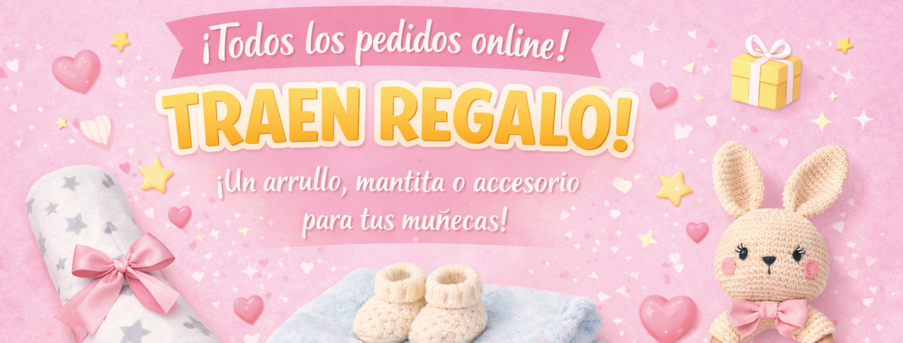 ¡Todos tus pedidos traen regalo sorpresa!
