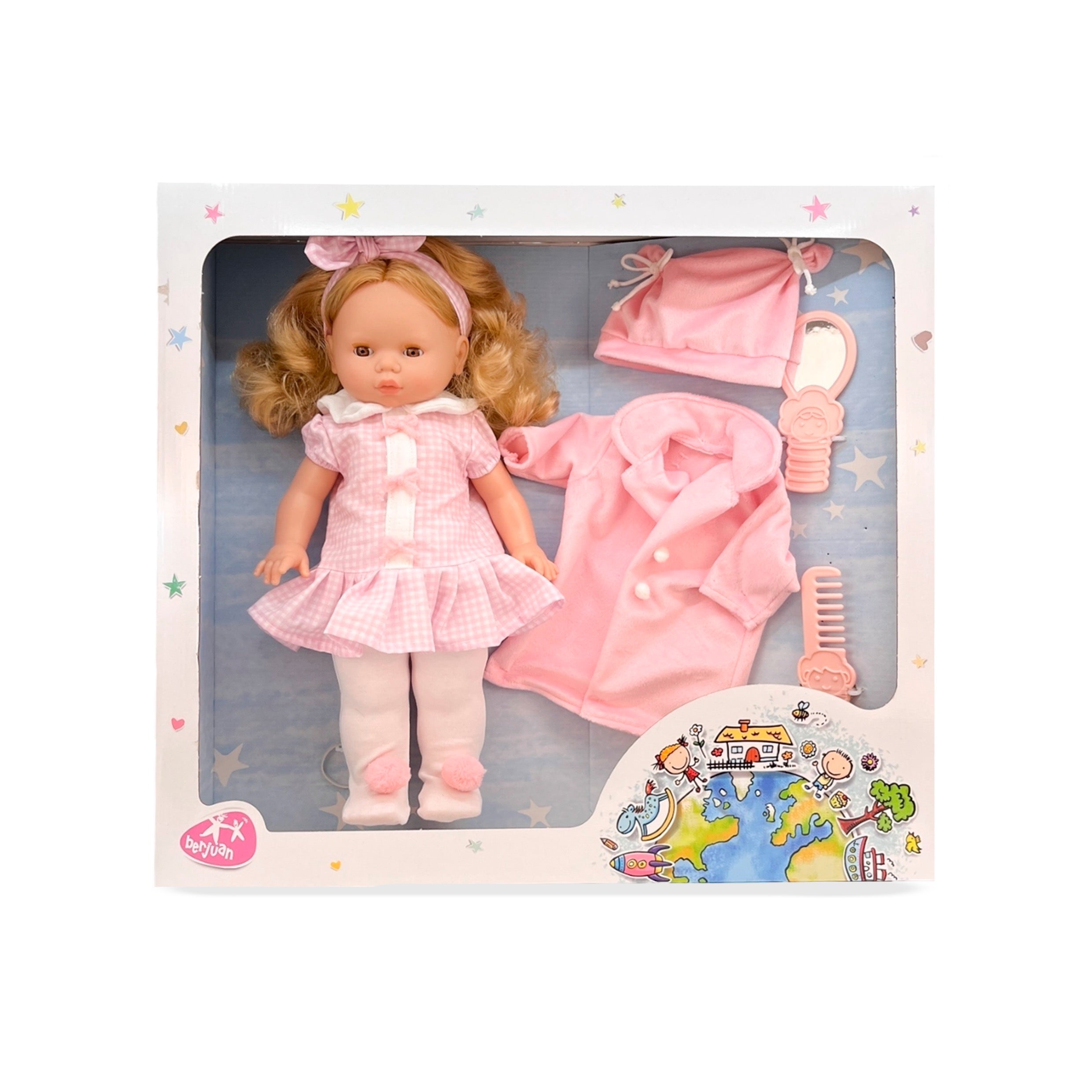 Pack Colette Vestido Vichy Rosa