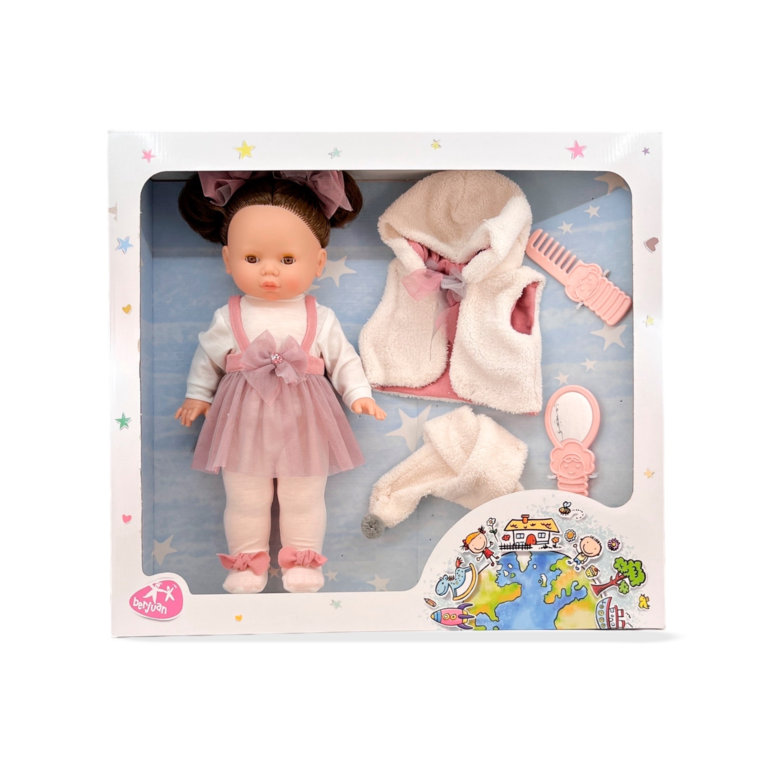 Pack Colette Vestido Tul Morado