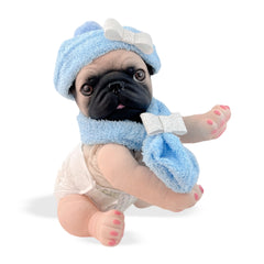 AniReal Perro Pug Canela