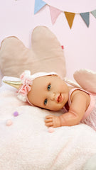 Andrea Baby Unicornio Rosa Pastel