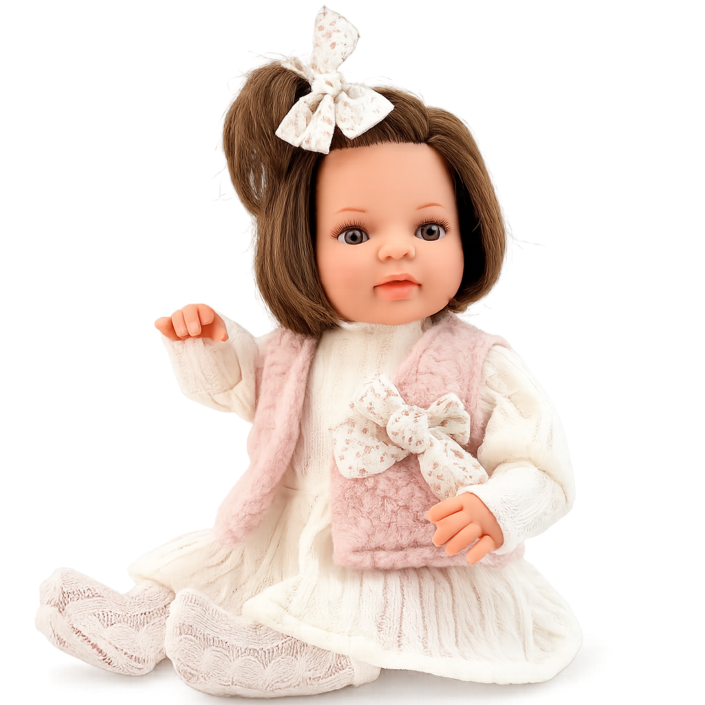 Laura Habladora Traje Blanco