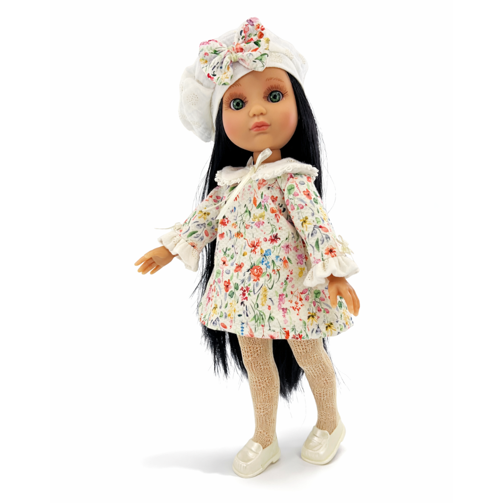 Muñeca Sofisticada Pelo Moreno