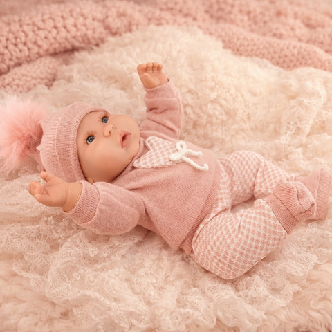 Bebé Glotón Niña Chandal Rosa