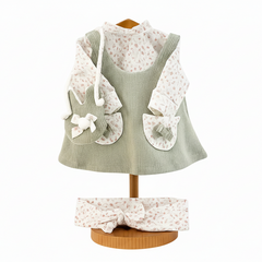 Vestido Verde Baby Susú 38cm