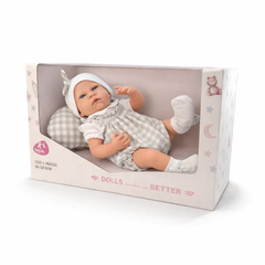 Newborn Niña Vestido Blanco Corazón