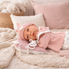 Newborn Niña Luna Traje Lana