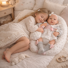 Sweet Reborn Mecanismo Chup Chup Chaqueta Gris