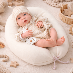 Sweet Reborn Mecanismo Chup Chup Peto Vichy Beige