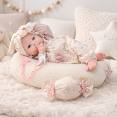 Sweet Reborn Mecanismo Besitos Mono Flores