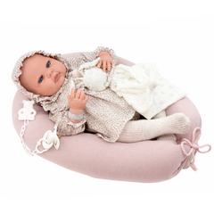 Sweet Reborn Mecanismo Besitos Vestido Flores