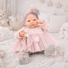 Sweet Essencial Vestido Tul Rosa