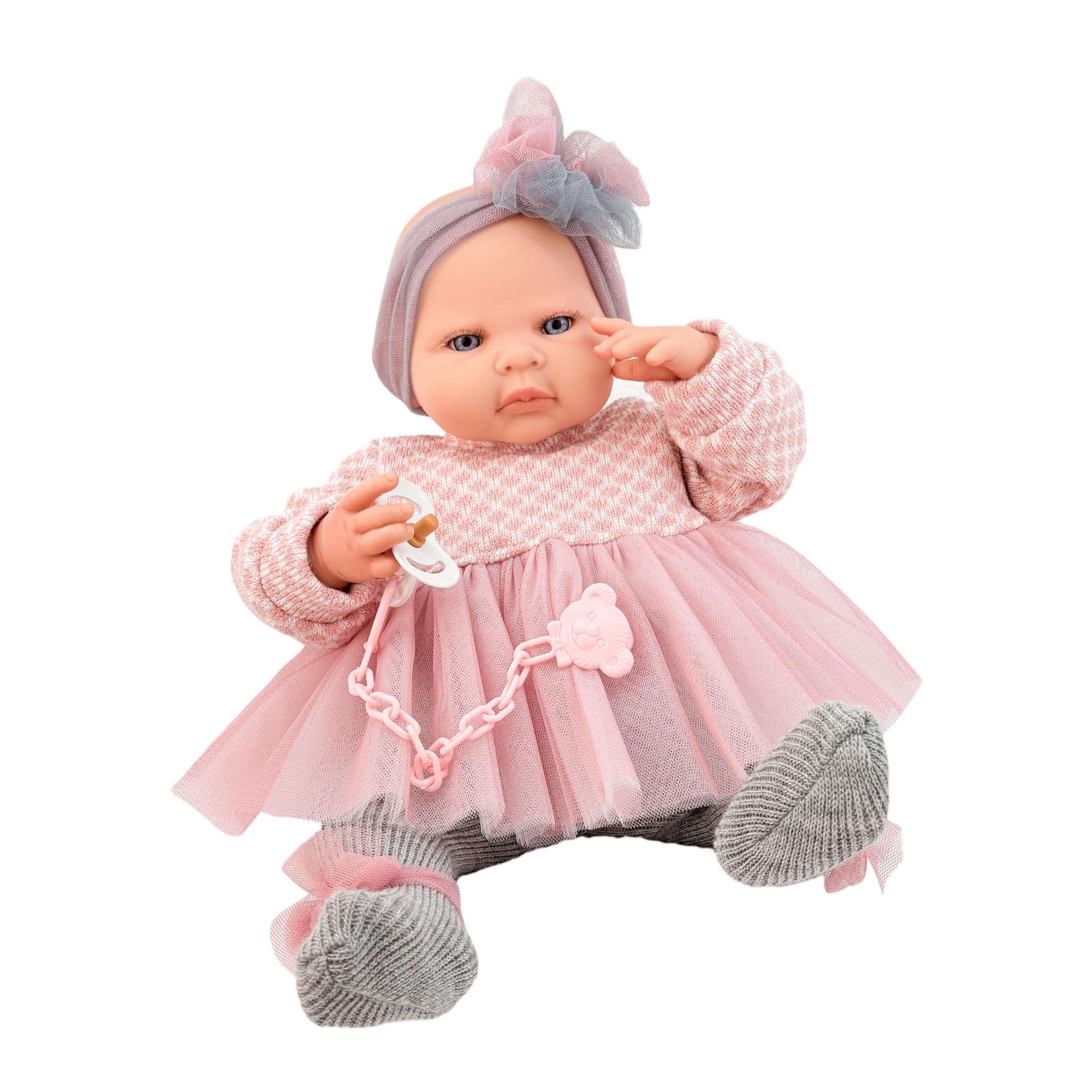 Sweet Essencial Vestido Tul Rosa