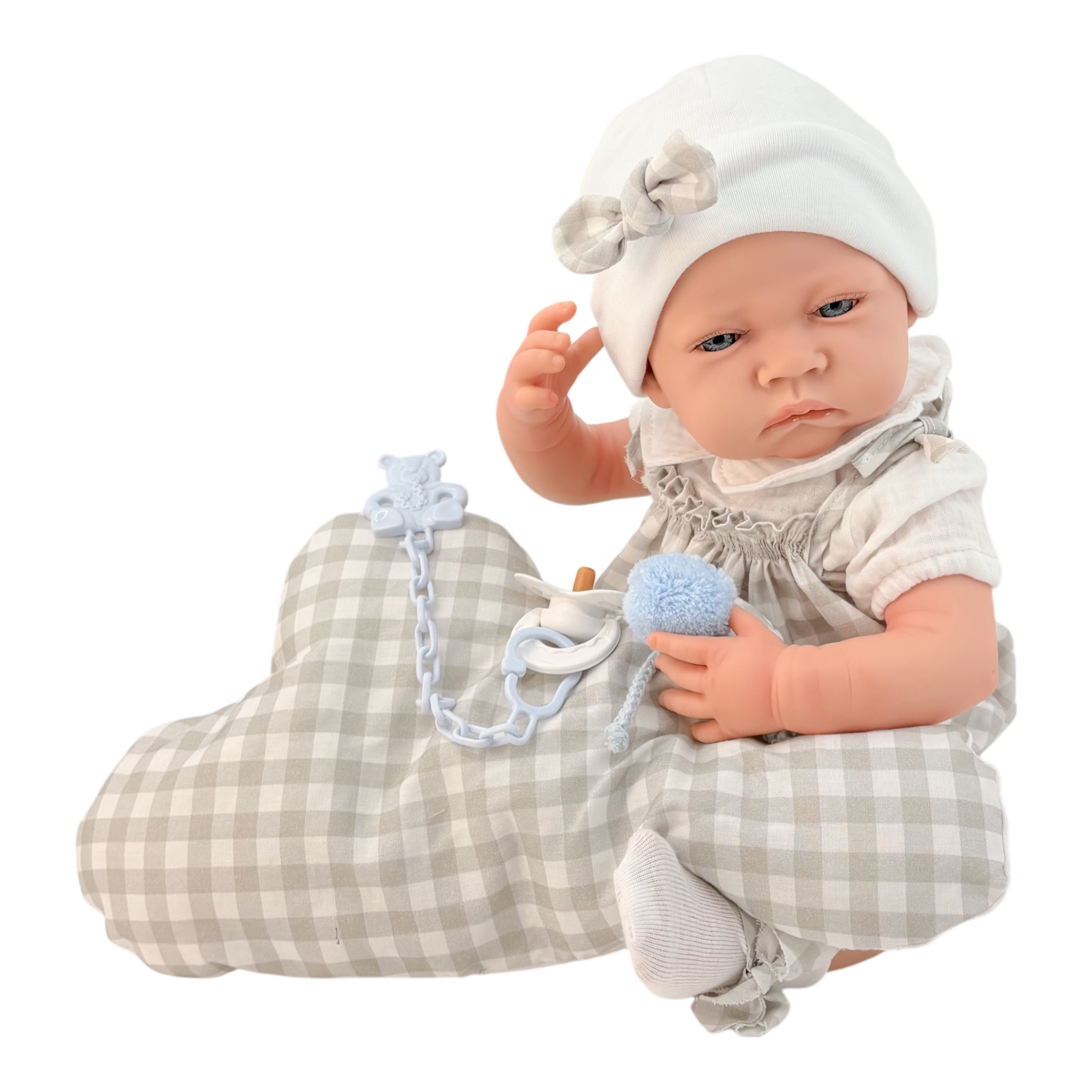 Newborn Niño Vichy Gris