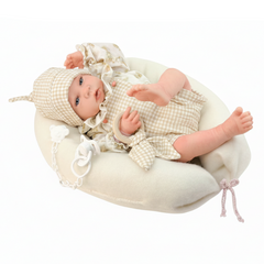 Sweet Reborn Mecanismo Chup Chup Peto Vichy Beige