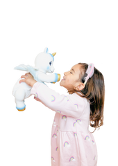 AniReal Unicornio Azul Alas