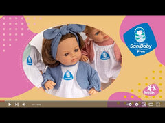 Vestido SaniBaby 28cm Rosa